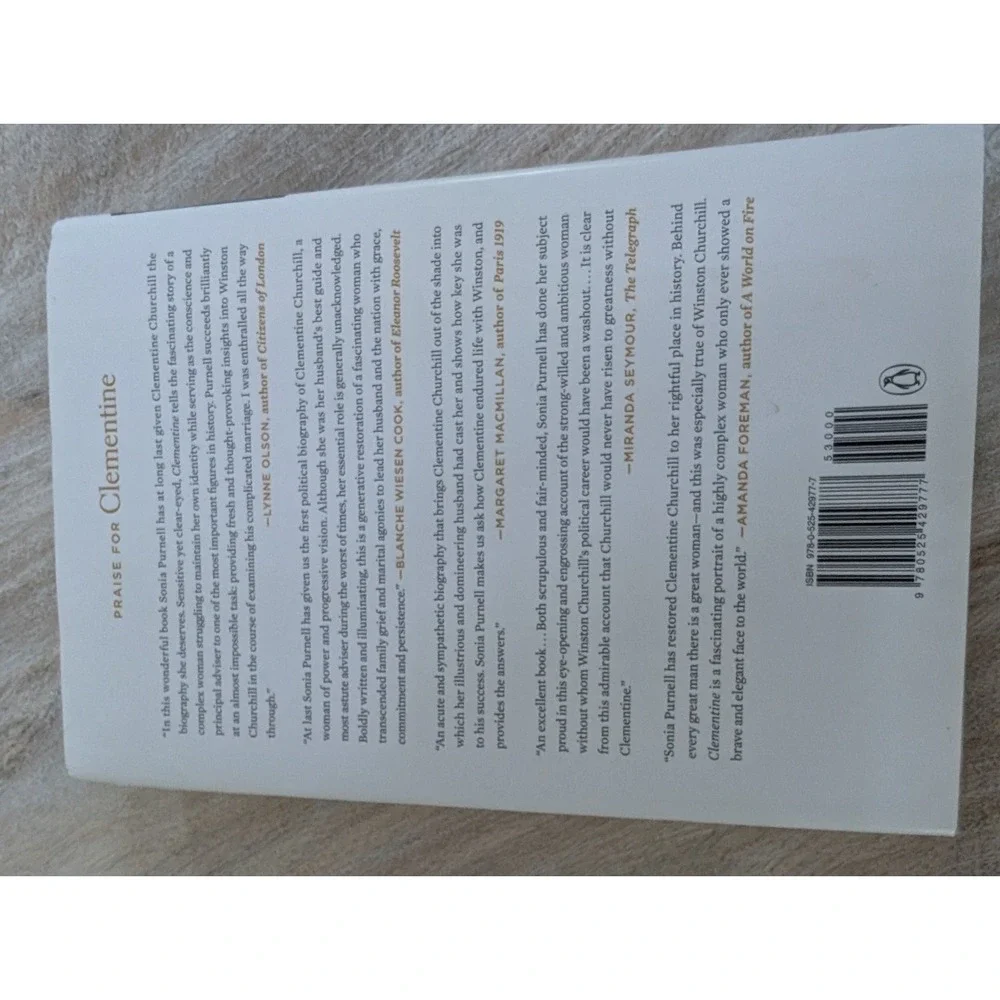 Clementine: The Life Of Mrs. Winston Churchill Hardcover - Sonia Purnell